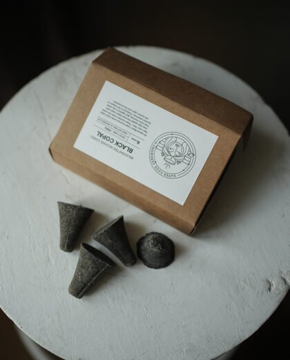 Artisan Incense Cones – Black Copal